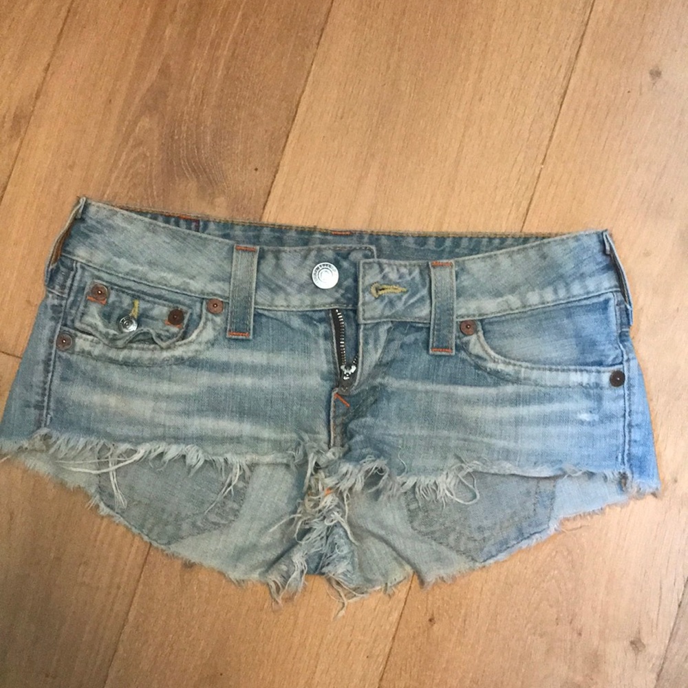 True Religion Cut Off Shorts